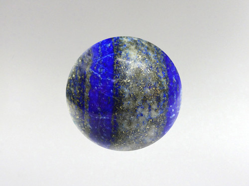 Stunning blue lapis lazuli with pyrite