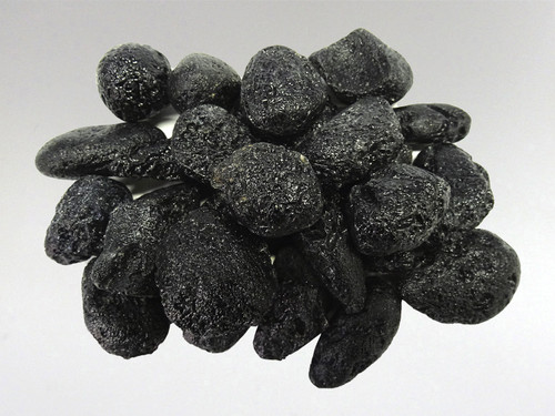 Tektite 250g bag. Small piece size 2-4 cm, approximately 14-16 pieces and have normal rounded shapes.