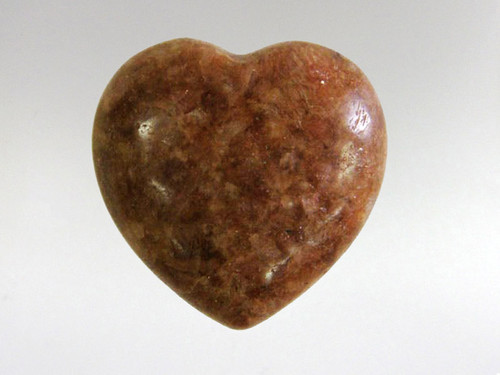 A stunning sunstone in quartz heart.
