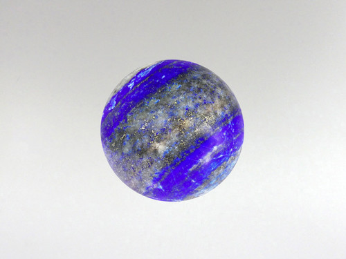 Good looking lapis lazuli & pyrite sphere