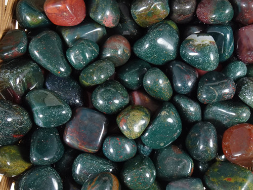 Bloodstone tumbled stone 250g bag