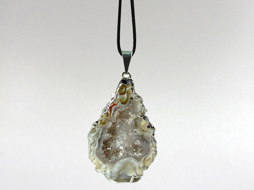 Agate Slice Pendant-A