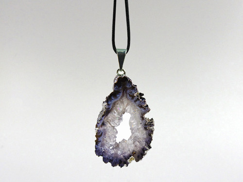 Agate Slice Pendant-E