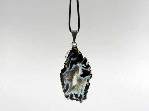 Agate Slice Pendant-I