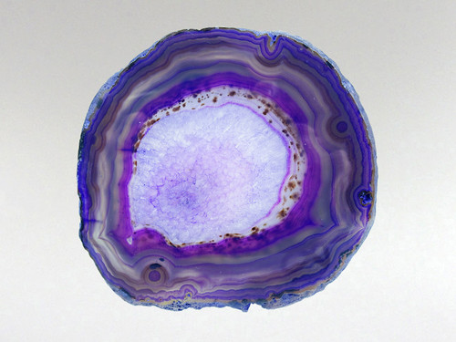 Agate Slice Sml - Violet 7