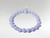 8mm Round Bead Bracelet - Blue Lace Agate