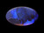 Beautiful Australian mined solid Black Opal with an amazing blue colour.