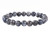 8mm Round Bead Bracelet - Larvikite
