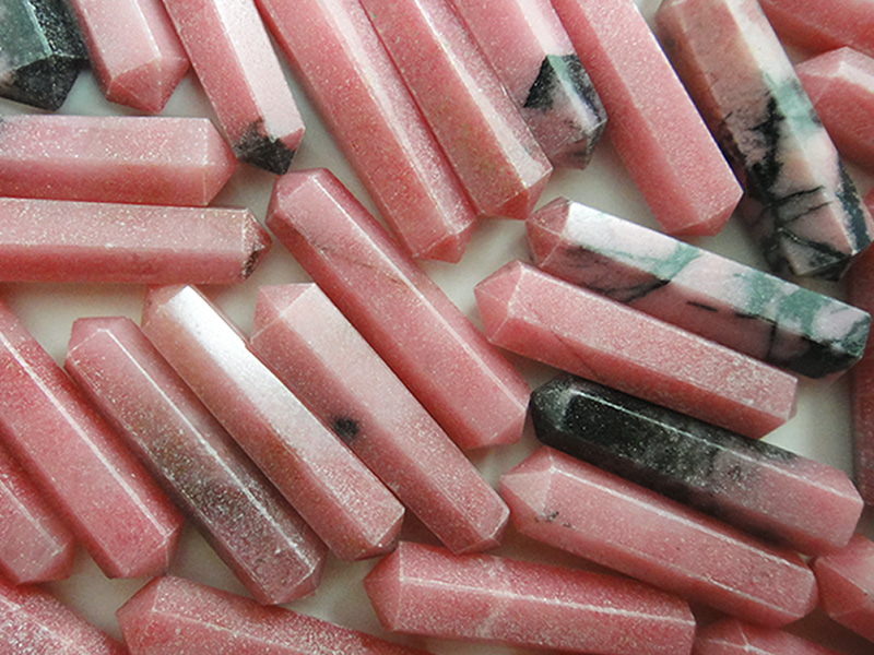 Double Point - Rhodonite