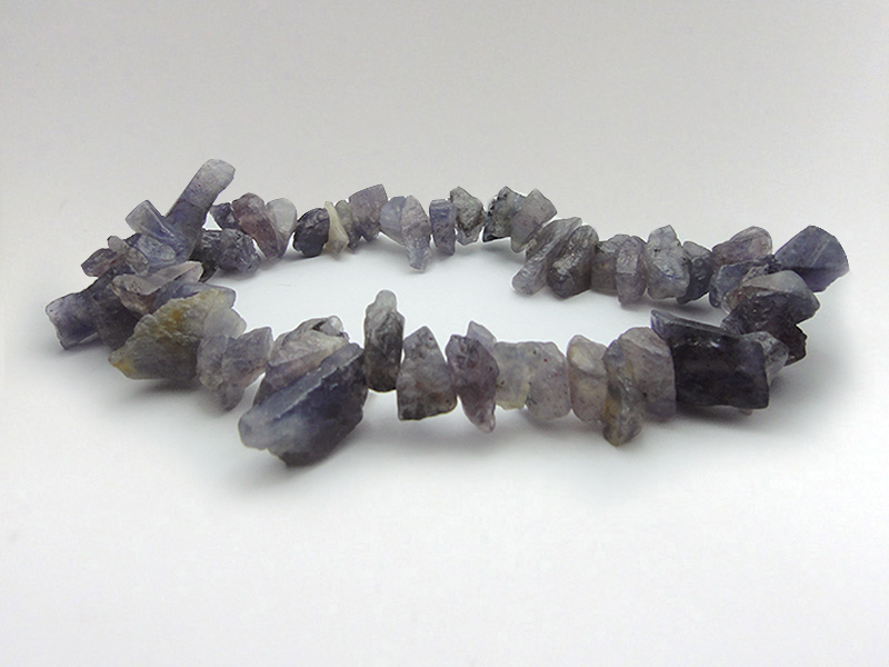 Bracelet Chip Bead - Iolite-Sunstone (Water Sapphire)