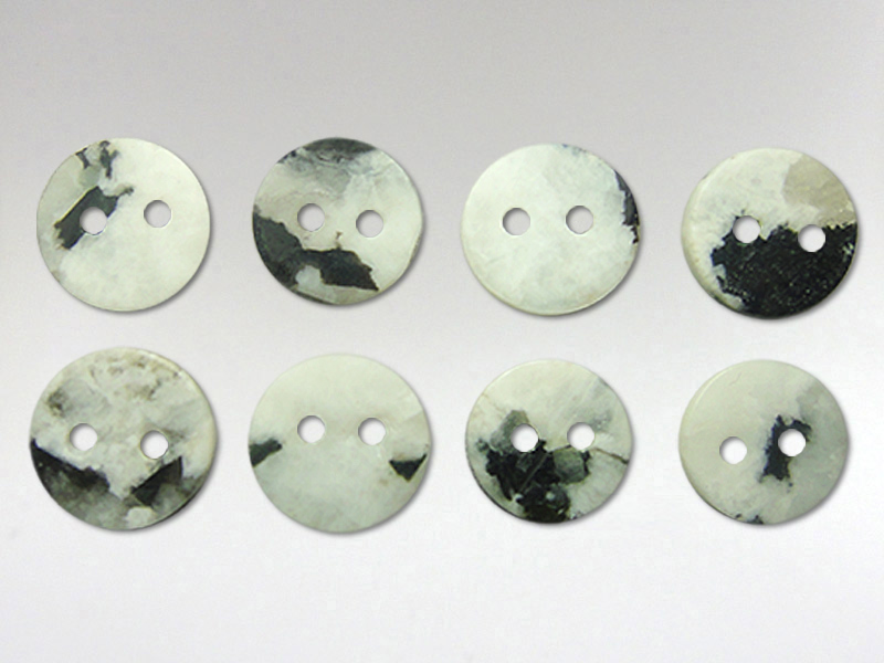 Buttons 10mm - Rainbow Moonstone