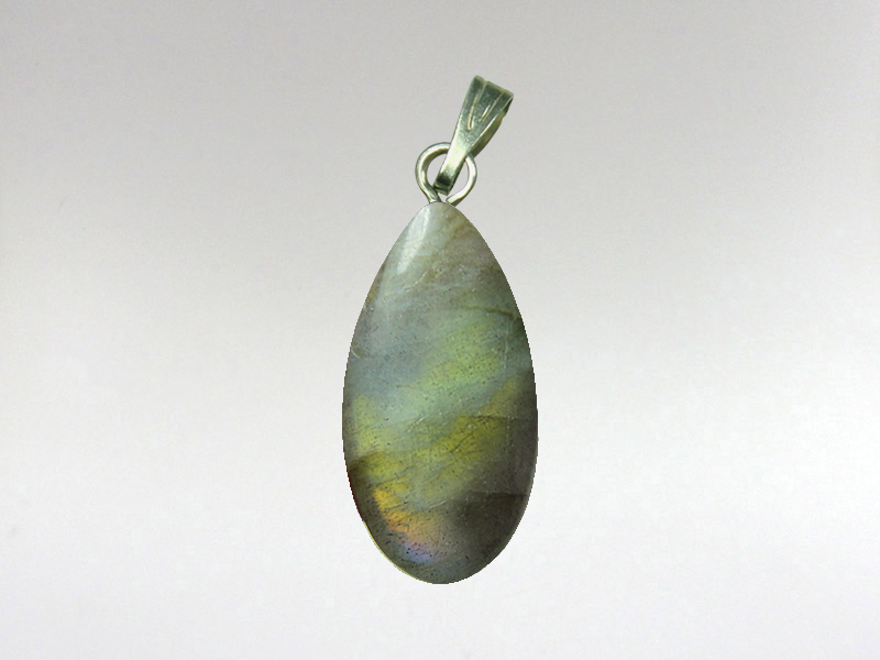 Tear Drop Pendant 20mm - Labradorite