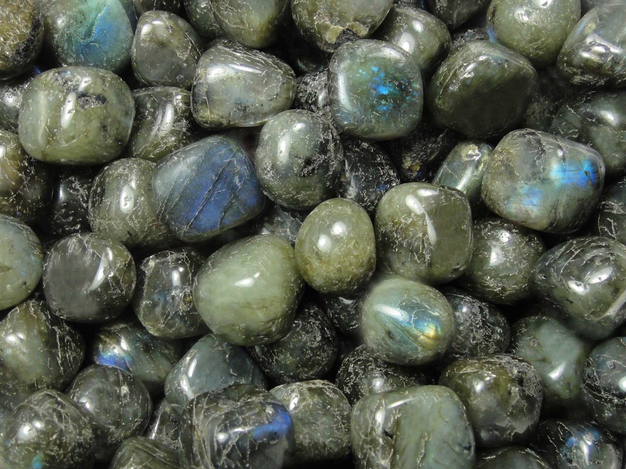 Tumbled Stone - Labradorite 250g