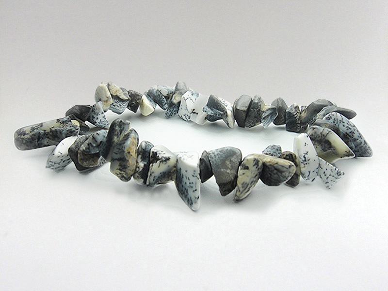 Bracelet Chip Bead - Dendritic Opal