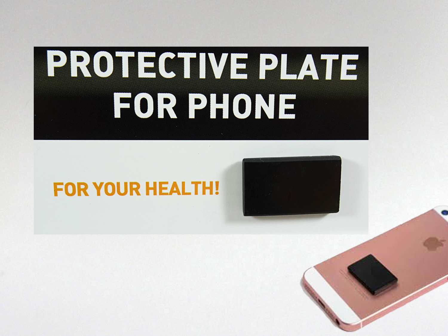 Shungite Phone Plate