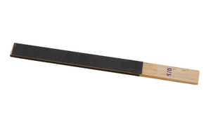 Emery Stick # 1/0. These emery sanding sticks are great for jewelers and watchmakers. They are rectangle in shape with a thinner and wider flat edge to allow you to sand precious metals with great precision. They are much easier to control than sandpaper and sand much faster then the round sanding cones. Emery Stick # 1/0. These emery sanding sticks are great for jewelers and watchmakers. They are rectangle in shape with a thinner and wider flat edge to allow you to sand precious metals with great precision. They are much easier to control than sandpaper and sand much faster then the round sanding cones.