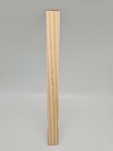 Sanding Stick Wooden Flat. Used for creating your own sanding stick with sand paper and masking tape.