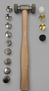 Hammer Texturing with 13 different heads interchangeable