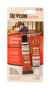 Epoxy 5 Minute Devcon 1 Oz Kit