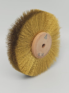 Brass Wheel Brush 3" German (Crimped).
A Brass Wheel Brush 3" German Made (Crimped), is a useful tool in jewelry making. It is typically used for cleaning and polishing metal surfaces, especially brass, copper, silver, gold, and other similar metals. The crimped bristles of the brush help to remove any surface impurities, such as oxidation or dirt, and also helps to polish the metal surface to a high shine.
Some unique uses for the Brass Wheel Brush include using it to create a brushed metal effect on jewelry pieces, such as rings or bracelets, or to clean and polish small metal components of watches or other precision instruments.
One must-have jewelry making item to use alongside the Brass Wheel Brush is a polishing cloth, which can be used to wipe away any excess polishing compound or debris from the metal surface after using the brush. Brass Wheel Brush 3" German (Crimped).
A Brass Wheel Brush 3" German Made (Crimped), is a useful tool in jewelry making. It is typically used for cleaning and polishing metal surfaces, especially brass, copper, silver, gold, and other similar metals. The crimped bristles of the brush help to remove any surface impurities, such as oxidation or dirt, and also helps to polish the metal surface to a high shine.
Some unique uses for the Brass Wheel Brush include using it to create a brushed metal effect on jewelry pieces, such as rings or bracelets, or to clean and polish small metal components of watches or other precision instruments.
One must-have jewelry making item to use alongside the Brass Wheel Brush is a polishing cloth, which can be used to wipe away any excess polishing compound or debris from the metal surface after using the brush.