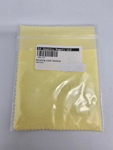 Polishing Cloth Sunshine (Yellow).
A Yellow Sunshine Polishing Cloth is a specialized tool used in jewelry making for cleaning and polishing metal surfaces. It is made of a soft and durable fabric that is infused with a gentle polishing compound.
The primary use of a Yellow Sunshine Polishing Cloth is to restore the shine and brilliance of various metals, including gold, silver, brass, and copper. It effectively removes tarnish, dirt, and fingerprints, leaving the metal surfaces clean and lustrous.
One unique use for a Yellow Sunshine Polishing Cloth is its versatility. It can be used on a wide range of jewelry pieces, from delicate necklaces and earrings to larger items like bracelets and pendants. The cloth's yellow color makes it easy to distinguish from other cleaning cloths in your toolkit.
A must-have jewelry making item to use alongside a Yellow Sunshine Polishing Cloth is a white polishing pad such as our item # POL013. Starting with the white polishing pad and finishing with the yellow sunshine cloth creates a beautiful hand-finish. Polishing Cloth Sunshine (Yellow).
A Yellow Sunshine Polishing Cloth is a specialized tool used in jewelry making for cleaning and polishing metal surfaces. It is made of a soft and durable fabric that is infused with a gentle polishing compound.
The primary use of a Yellow Sunshine Polishing Cloth is to restore the shine and brilliance of various metals, including gold, silver, brass, and copper. It effectively removes tarnish, dirt, and fingerprints, leaving the metal surfaces clean and lustrous.
One unique use for a Yellow Sunshine Polishing Cloth is its versatility. It can be used on a wide range of jewelry pieces, from delicate necklaces and earrings to larger items like bracelets and pendants. The cloth's yellow color makes it easy to distinguish from other cleaning cloths in your toolkit.
A must-have jewelry making item to use alongside a Yellow Sunshine Polishing Cloth is a white polishing pad such as our item # POL013. Starting with the white polishing pad and finishing with the yellow sunshine cloth creates a beautiful hand-finish.