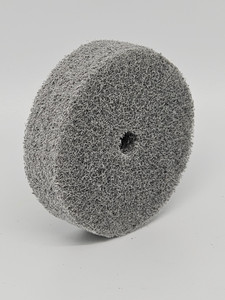 Satin Finish Wheel Medium Gray 3" x 3/4"
A Satin Finish Wheel with Medium Grit is a type of abrasive tool used in jewelry making to achieve a satin finish on metal surfaces. This particular wheel has a gray color and a 3" diameter size, making it a convenient size for smaller jewelry projects.
Satin finish wheels with medium grit are used in the early stages of polishing a metal piece to remove any scratches or blemishes on the surface. The medium grit helps to smooth out any rough spots while also creating a textured, satin finish on the metal.
A must-have item to use alongside a Satin Finish Wheel with Medium Grit is a polishing motor or rotary tool. These tools provide the necessary power and speed to effectively use the satin finish wheel on metal. Satin Finish Wheel Medium Gray 3" x 3/4"
A Satin Finish Wheel with Medium Grit is a type of abrasive tool used in jewelry making to achieve a satin finish on metal surfaces. This particular wheel has a gray color and a 3" diameter size, making it a convenient size for smaller jewelry projects.
Satin finish wheels with medium grit are used in the early stages of polishing a metal piece to remove any scratches or blemishes on the surface. The medium grit helps to smooth out any rough spots while also creating a textured, satin finish on the metal.
A must-have item to use alongside a Satin Finish Wheel with Medium Grit is a polishing motor or rotary tool. These tools provide the necessary power and speed to effectively use the satin finish wheel on metal.