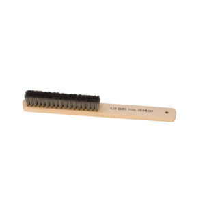 Steel Hand Brush (German). Excellent for cleaning or texturing the surface of soft metals.