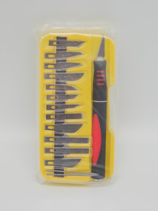 Exacto Knife Set Rubber Grip. Assortment of sharp blades for all your cutting needs. Exacto Knife Set Rubber Grip. Assortment of sharp blades for all your cutting needs.