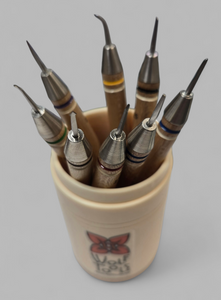 Wax Micro Carvers Wolf Set 8