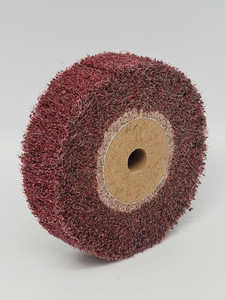 Satin Finish Wheel Coarse (Maroon, 4").
A Coarse Satin Finish Wheel, also known as a maroon satin finish wheel, is a type of polishing tool used in jewelry making to create a textured, matte finish on metal surfaces. This particular wheel has a coarse grit, making it suitable for removing deep scratches or heavy oxidation on metals such as silver, copper, and brass.
The 4" diameter size of this wheel is a convenient size for most jewelry projects, and its maroon color makes it easy to distinguish from other polishing wheels.
When using a Coarse Satin Finish Wheel in jewelry making, it is important to wear safety glasses and a dust mask to protect your eyes and lungs from any debris or particles that may be generated during the polishing process. It is also recommended to use a slow speed on your polishing machine and to apply light pressure to the metal surface to avoid overheating or damaging the metal.
A must-have jewelry making item to use alongside a Coarse Satin Finish Wheel is a protective wax or coating to prevent tarnishing or oxidation on the metal surface after polishing. Satin Finish Wheel Coarse (Maroon, 4").
A Coarse Satin Finish Wheel, also known as a maroon satin finish wheel, is a type of polishing tool used in jewelry making to create a textured, matte finish on metal surfaces. This particular wheel has a coarse grit, making it suitable for removing deep scratches or heavy oxidation on metals such as silver, copper, and brass.
The 4" diameter size of this wheel is a convenient size for most jewelry projects, and its maroon color makes it easy to distinguish from other polishing wheels.
When using a Coarse Satin Finish Wheel in jewelry making, it is important to wear safety glasses and a dust mask to protect your eyes and lungs from any debris or particles that may be generated during the polishing process. It is also recommended to use a slow speed on your polishing machine and to apply light pressure to the metal surface to avoid overheating or damaging the metal.
A must-have jewelry making item to use alongside a Coarse Satin Finish Wheel is a protective wax or coating to prevent tarnishing or oxidation on the metal surface after polishing.