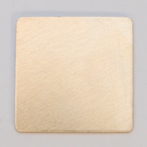 Brass Blank Square 3/4"