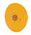 Buff Yellow 6" Knife Edge.

A Yellow Knife Edge Buff is a type of polishing tool used in jewelry making to achieve a smooth, shiny finish on metal surfaces. It is made of a soft, high-quality yellow cotton material that is able to hold polishing compounds and apply them evenly to the metal surface. The 6" diameter size of this buff is a convenient size for larger jewelry projects, and its knife edge shape allows for precision polishing in tight spaces and corners.

The best use for a Yellow Knife Edge Buff in jewelry making is in the final stages of polishing a metal piece, after any scratches or rough spots have been removed. It is especially effective for achieving a high shine on precious metals such as gold and silver.

One unique use for a Yellow Knife Edge Buff in jewelry making is to create a brushed finish on metal. By using the buff with a lower-grit polishing compound, the surface of the metal can be textured to create a soft, matte finish.

A must-have jewelry making item to use alongside a Yellow Knife Edge Buff is a polishing compound, such as jeweler's rouge or tripoli. These compounds are used with the buff to create a smooth, polished surface on metal.