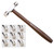 Hammer Forming Multiple Tips (Nylon). Comes with multiple heads that you can attach to hammer. Nylon heads help you form without marring your metal.