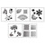 Enameling Stencil 5Pc Set-1676371908