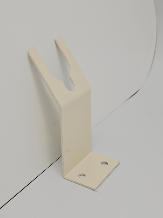 Torch Holder Low Bracket. Works perfect for The Little Torch (Smith Little Torch or similar brand). For securing your torch with this bracket holder. The U-shaped holder screws into your bench top and allows your torch to hang while not in use.