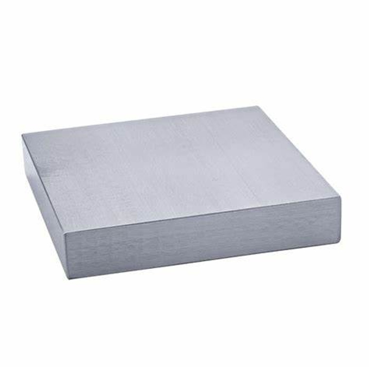 Bench Block 4X6x3/4" Steel. Extra large, fine polished high-grade steel block. A basic tool used on the bench. This large flat steel block is used for flattening items and stampings in fabricating parts and design work, metalworking, and crafts.