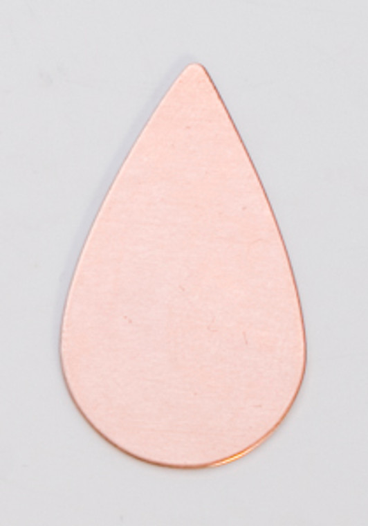 Copper Blank Tear Drop