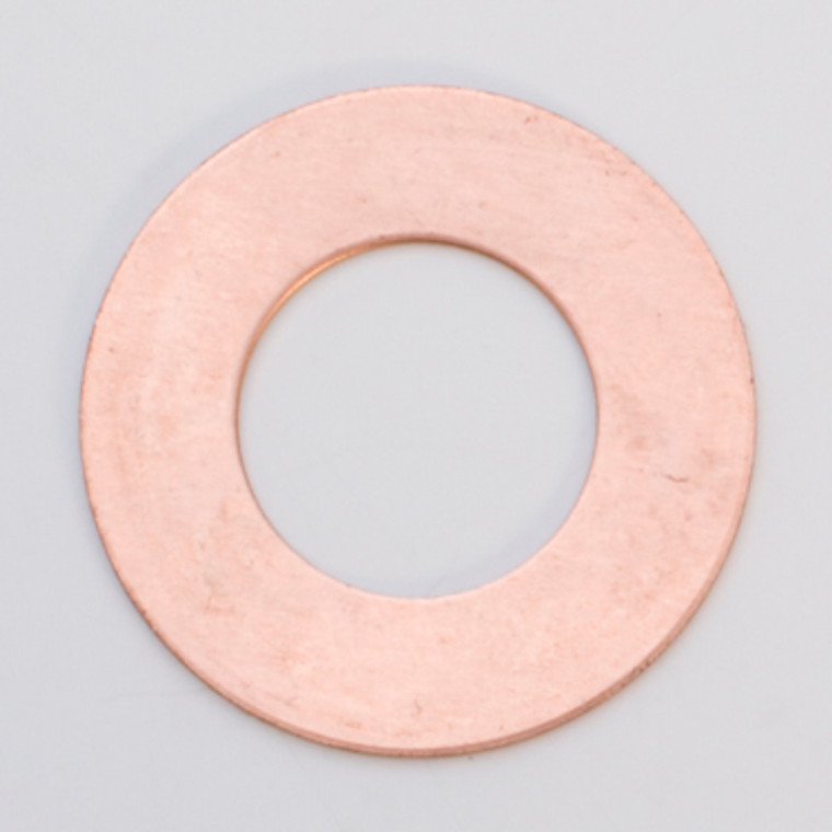 Copper Round Washer 1"