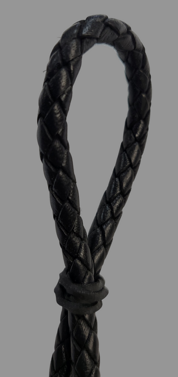 Bolo Cord Black Leather 4mm (price per foot)