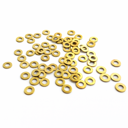 VeloFuze Brass Spoke Washers - Spoke Head Washers
