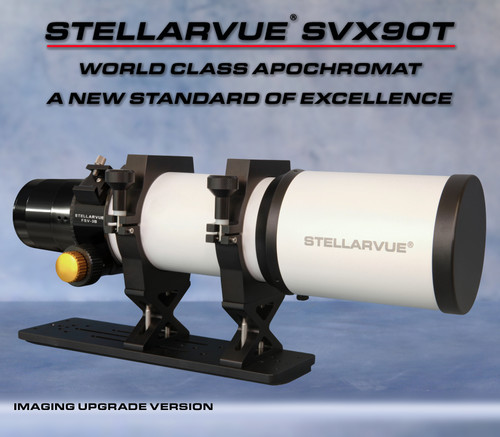 Stellarvue SVX90T imaging version. Hand figured in the U.S.A. 