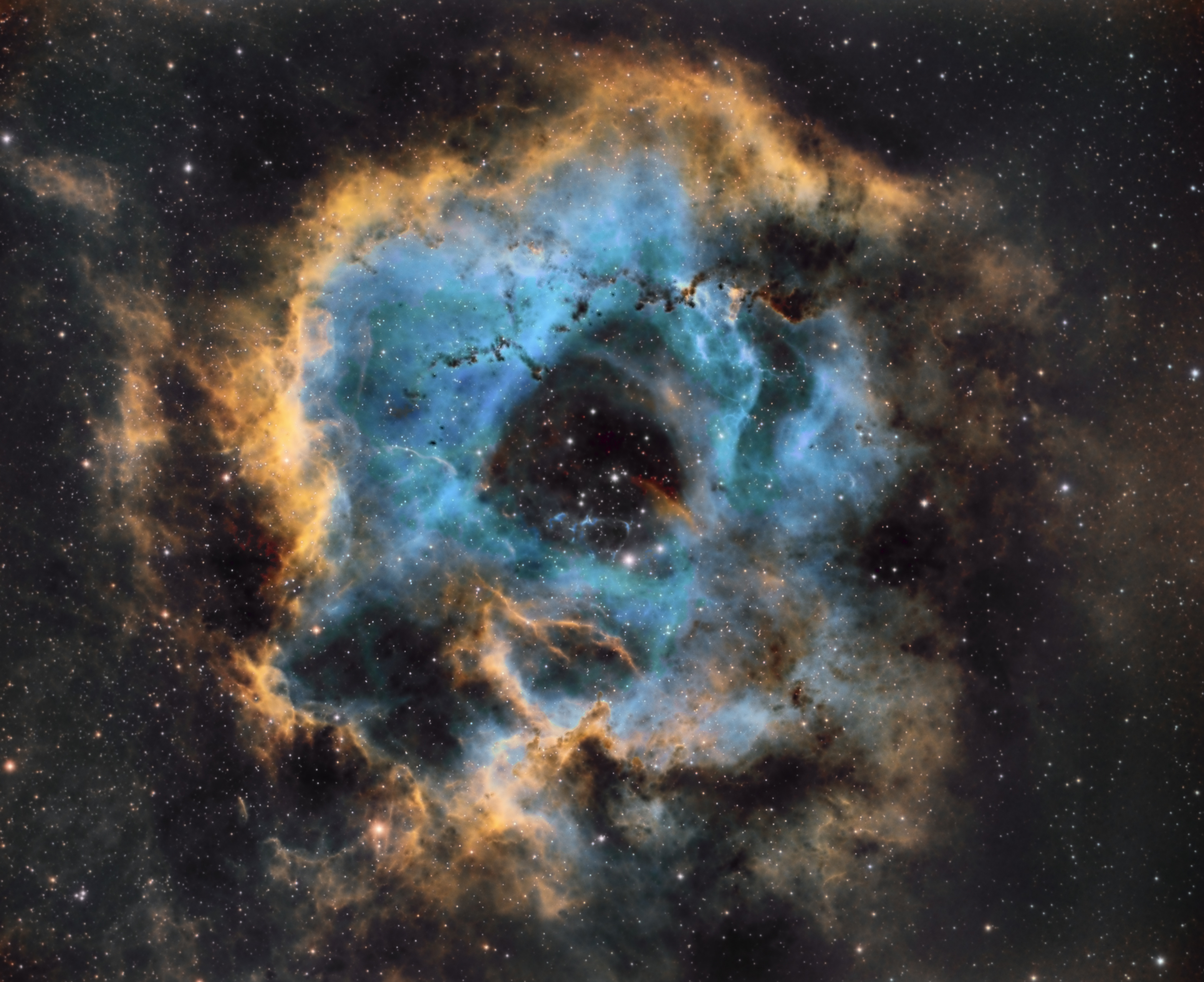 rosette nebula location