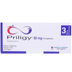 PRILIGY (DAPOXETINE) 30MG TABLET,3CT