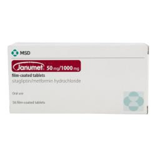 JANUMET 500/1000MG  TABLETS,56CT