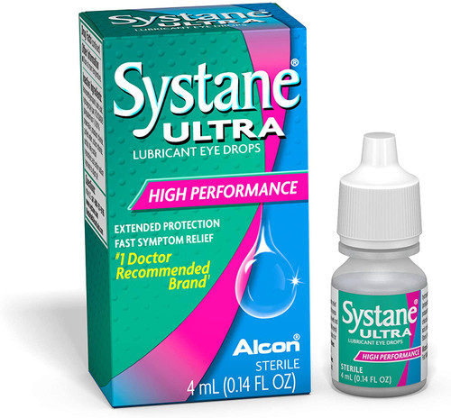 Systane Ultra is a Lubricant Eye Drops , clinically proven to deliver extended protection and high-performance dry eye symptom relief that lasts. The drops help restore the tesar film and provide long lasting protection