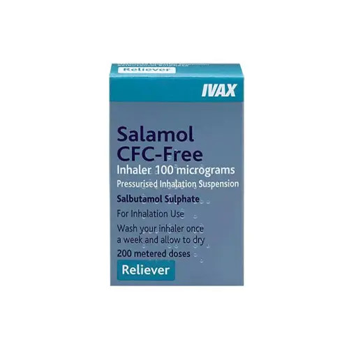 Salamol MDI (CFC Free) (Salbutamol) 100mcg 200 doses