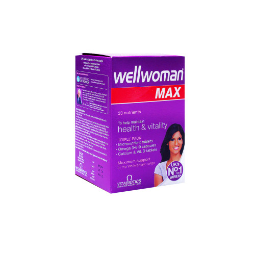 Vitabiotics Wellwoman Max - 84 Tablets