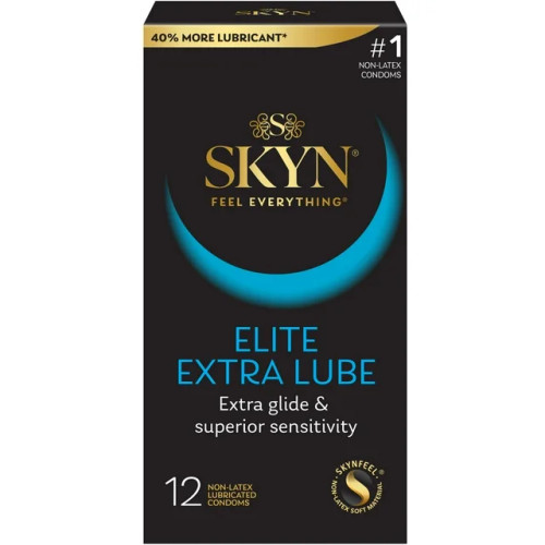 Ultra-silky lubricated condoms: These thin condoms enhance your experience with 40% more lubricant for ultimate comfort; 15% thinner than our standard non-latex condom for an exceptionally sensitive and sensual feeling
SKYNFEEL for an extra-sensitive experience: This latex-free condom is made from SKYNFEEL technology, a revolutionary polyisoprene material that's so soft and comfortable, it almost feels like wearing nothing Ultra-silky lubricated condoms: These thin condoms enhance your experience with 40% more lubricant for ultimate comfort; 15% thinner than our standard non-latex condom for an exceptionally sensitive and sensual feeling
SKYNFEEL for an extra-sensitive experience: This latex-free condom is made from SKYNFEEL technology, a revolutionary polyisoprene material that's so soft and comfortable, it almost feels like wearing nothing