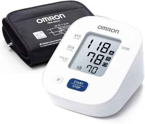 OMRON M2 Basic Upper Arm Blood Pressure Monitor with 22–32 cm Cuff