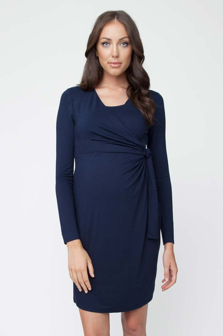 Ripe Maternity Mila Nursing Dress, Ink Blue Ripe Maternity Mila Nursing Dress, Ink Blue